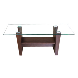 KINWAI: Scarlett Coffee Table-Glass Top: 120x60x45cm #3962-832
