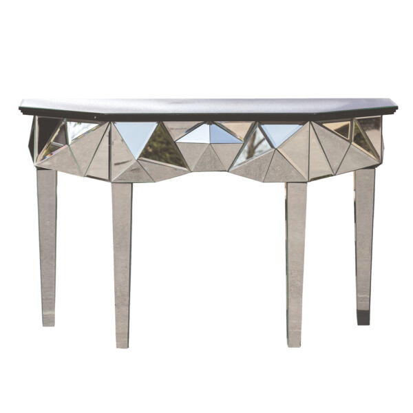 Console Table: (122x44x77)cm, Mirror