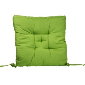 Domus: Canvas Chair Pad; (40x40+3)cm, Green