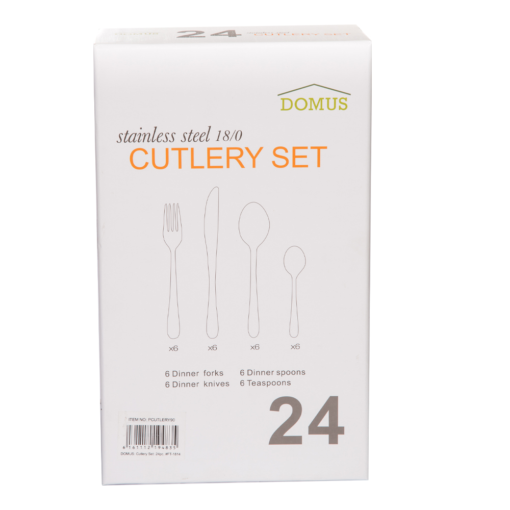 Domus: Cutlery Set: 24pc