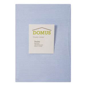 DOMUS: Duvet Cover: Double, PC144-D Polycotton: 200x200