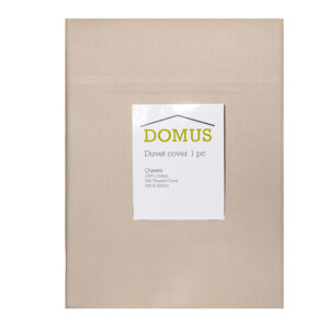 DOMUS: Duvet Cover: Queen, 250 100% Cotton: 225x220