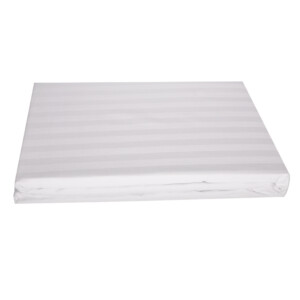 DOMUS: Duvet Cover: Single, 250 100% Cotton Stripe: 160x200
