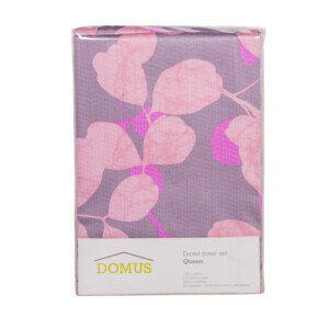 Printed Duvet Cover set lilac floral#YGC01 100% cotton queen