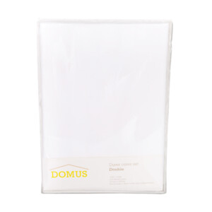 DOMUS: Twin Duvet Cover Set: 3pc, Striped; Duvet Cover, 200x200cm + 2 P/Sham #300TC