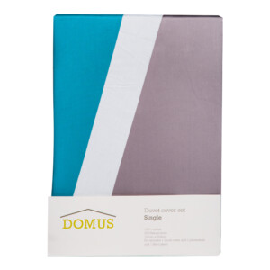 Domus: Single Duvet Cover Set: 3pcs: (160x220)cm