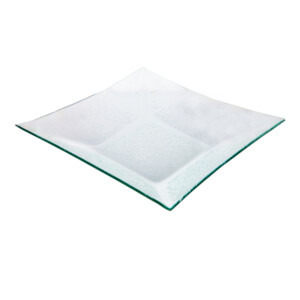 Domus: Decorative Glass Plate: 34x34x6cm Ref.YQR7078-2