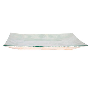 Domus: Decorative Glass Plate: 24.5x24.5cm Ref.YQR7389-4