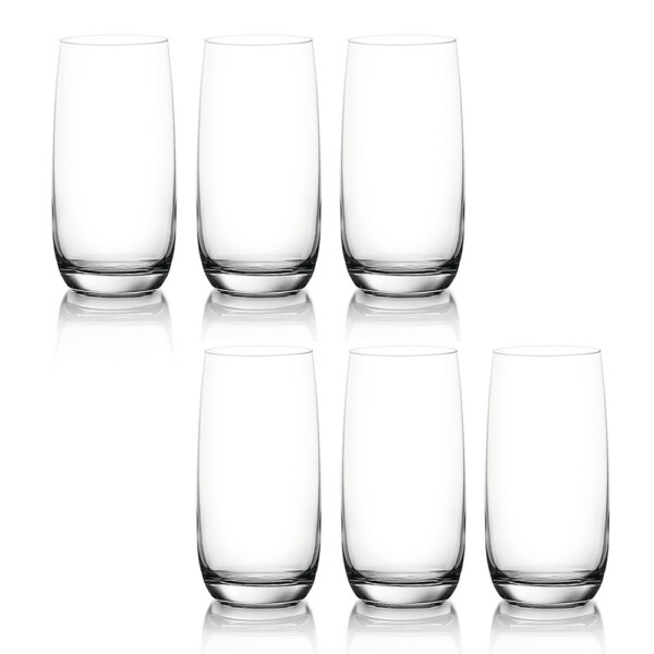 OCEAN: Iris Hi Ball Glass Set: 6pcs 370ml #1C13013