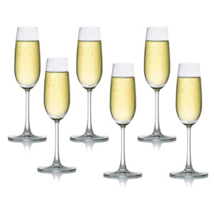 OCEAN:Madison Flute:Champagne Glass Set 6pcs 210ml #1015F07E