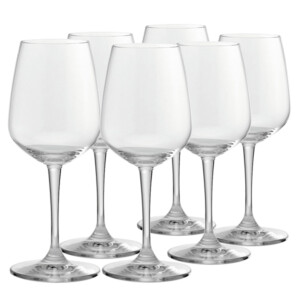 Lexington Goblet: Wine Glass Set: 6pc, 370ml