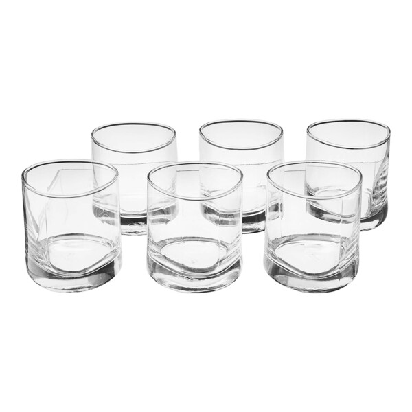 Trinity: Rock: Clear Glass Set: 6pc, 305ml