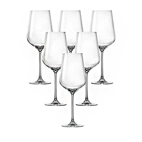 HK HIP-Bourdeaux: Stem Glass Set 770ml: 6pcs