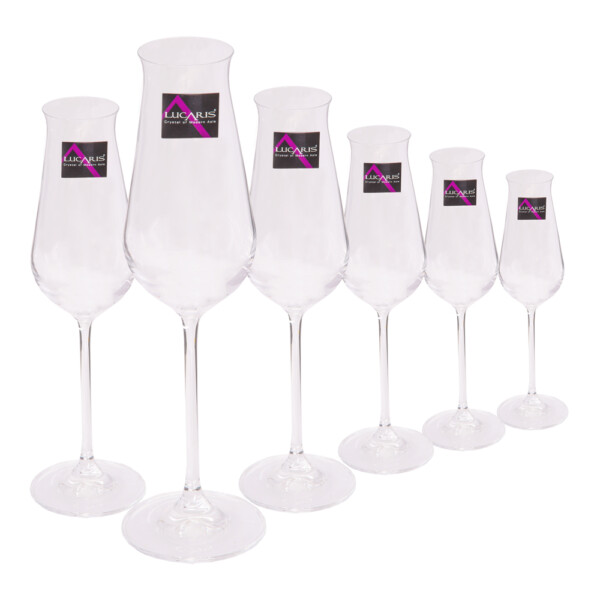 Desire-Sparkling: Stem Glass Set 240ml: 6pcs