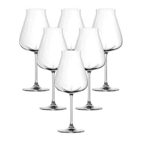 Desire-Robust Red: Stem Glass Set 700ml: 6pcs