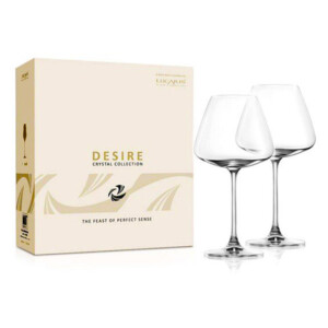 Desire-Elegant Red: Stem Glass Set 590ml: 6pcs