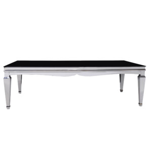 Rectangle Dining Table (244x122x75)cm, Glass Top