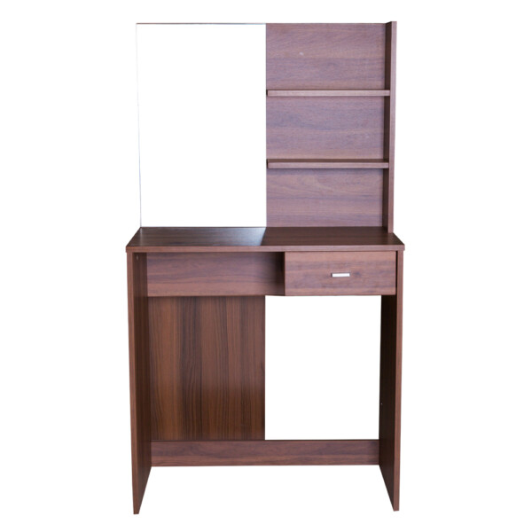 PERFECT LINE: Dresser (3-Drawers) #SB185DE + Mirror #SB181ME