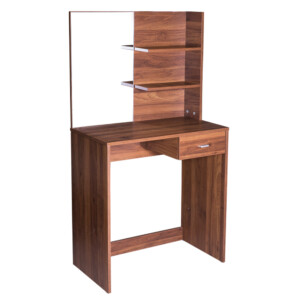 PERFECT LINE: Dresser (3-Drawers) #SB185DE + Mirror #SB181ME