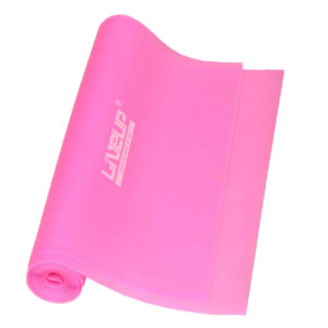 TPE Exercise Band, Large: (120x15x0.025)cm 50GMS, Pink