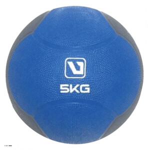 Medicine Ball: 5kg, 24.1cm, Blue/Grey