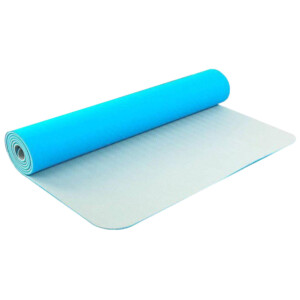 Live Up: Double Color TPE Yoga Mat; 173x61x0.6cm #LS3237