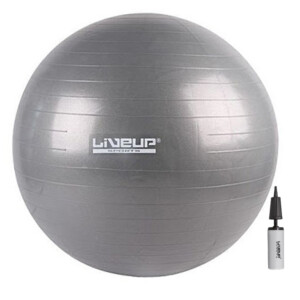 Anti-Burst Ball + HandPump, 6In; 75cm/1100gms, Grey