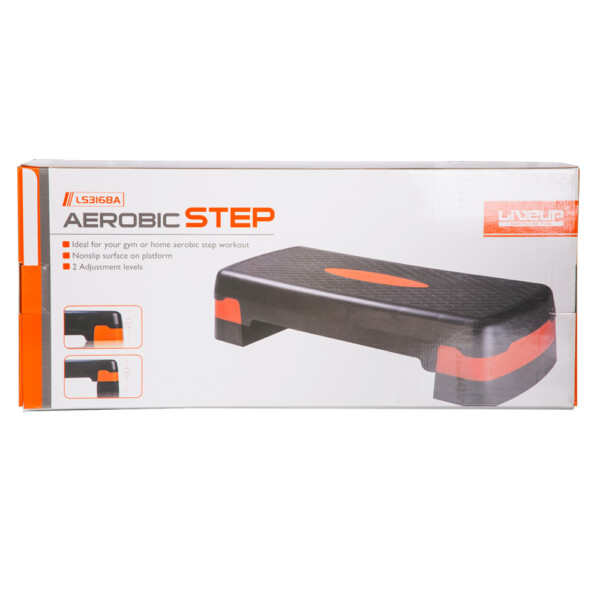 Live Up: Adjustable Power Step; 68x28x10-15cm #LS3168A