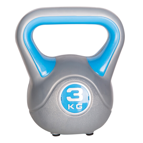 Live Up: Plastic Kettel Bell-3kg #LS2047