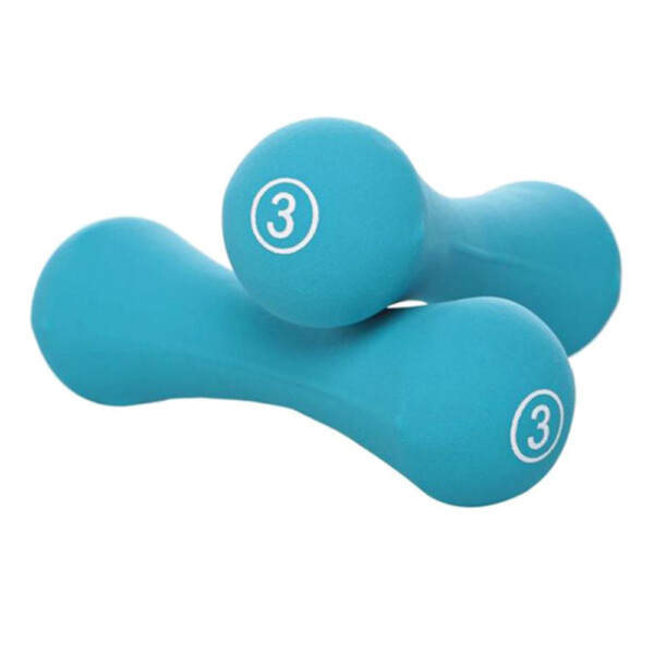 Bone Head Dumbbell-3kgx2, Blue