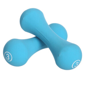 Bone Head Dumbbell-3kgx2, Blue