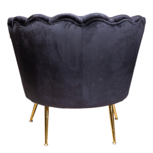 Snowy: Velvet Fabric Occasional Chair; 60x80x76cm #SF-A028/29/30