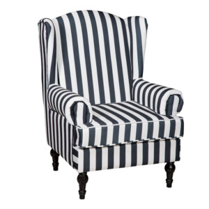 Snowy: Linen Fabric Arm Chair; 80x85x110cm #SF-S041