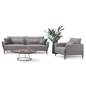 Fabric Sofa Set: 6-Seater (3+2+1) : Ref. E1954