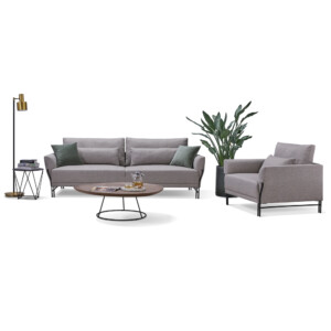 Fabric Sofa Set: 6-Seater (3+2+1) : Ref. E1954