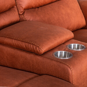 Motion: Fabric Recliner Sofa With Console: 2-Seater Ref.R51260A52D