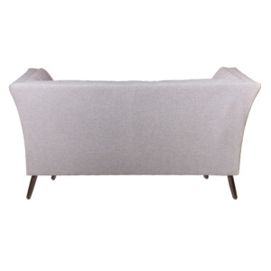 Fabric Sofa: 2-Seater(LoveSeat); (167x87x77)cm, Light Grey