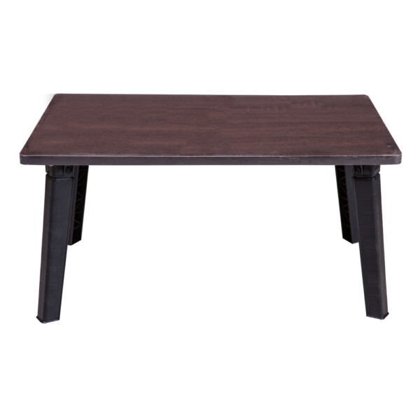 Haru Folding Table; (60x40x29)cm, Walnut/Black