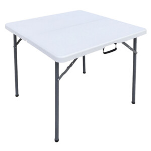 Outdoor Folding Square Table; (86x86x71)cm