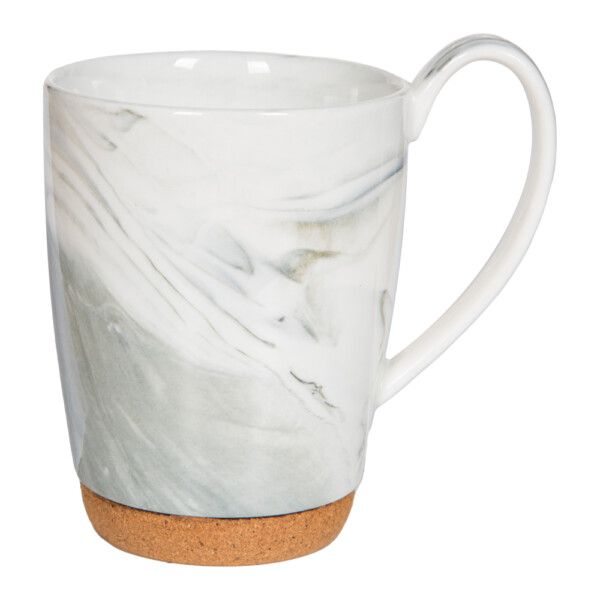 Porcelain Mug, Marble Design: 1pc