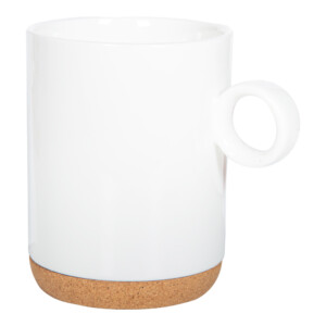 Porcelain Mug With Cork Base: 1pc