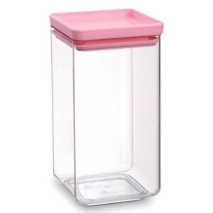 Square Canister: 1.6Ltrs, Pink