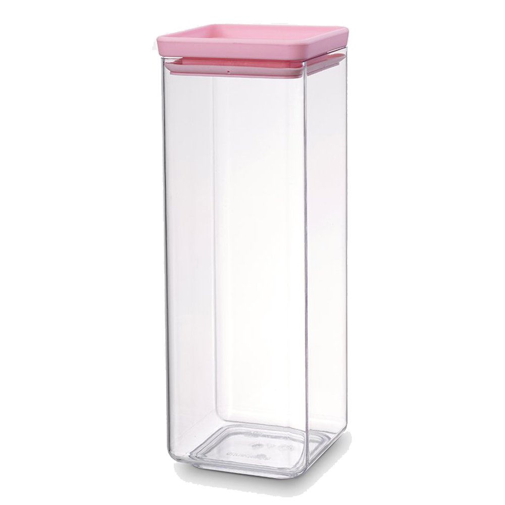 Square Canister: 2.5Ltrs, Pink