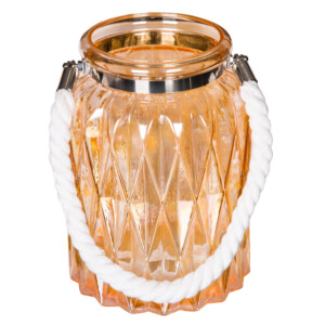 Allbright: Glass Jar; (15x19.5)cm