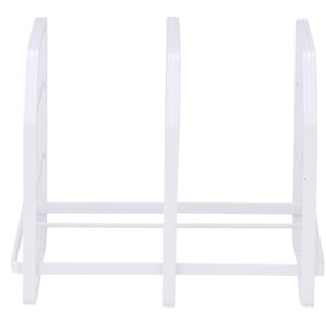 Donte Vertical Plate Rack; (17x21.5x17)cm, White