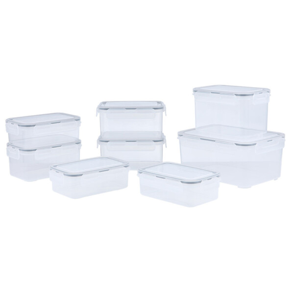 K-Bolock Food Container Set + Lid 8Pcs