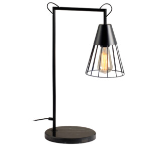 Domus: Table Lamp: Black, E27x1 #V40014/1T/BK/380