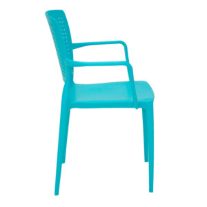 Tramontina: Safira Plastic Leisure Arm Chair; 50x59x85cm #92049