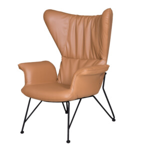 OneTouch: Leather Leisure Arm Chair; 104x87x85cm Ref.CH-018#