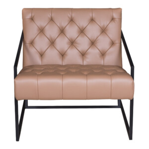 OneTouch: Leather Leisure Chair; 79x74x71cm Ref.8522#